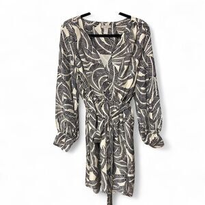 H&M long sleeve mini dress size XL